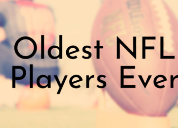 Oldest NFL Players Ever