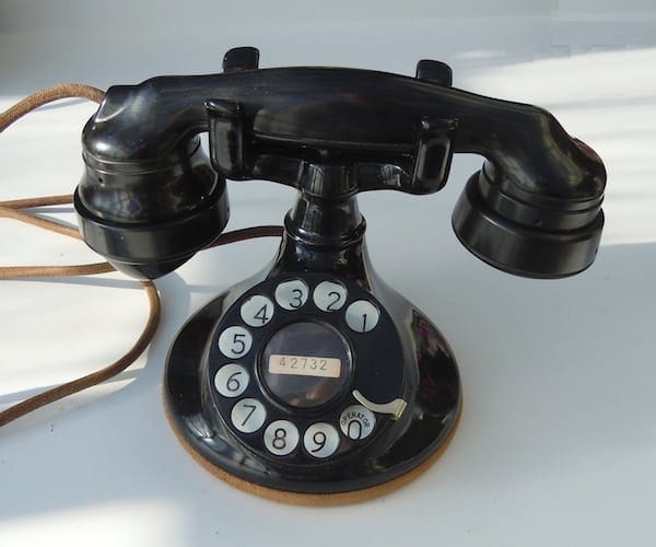 Desk Top Cradle Telephone