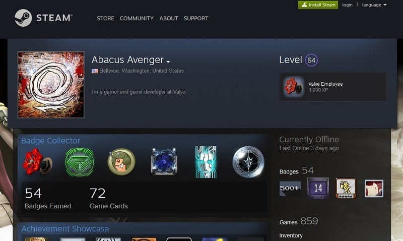 Steam: What is the Mysterious Badge For? - Overmental