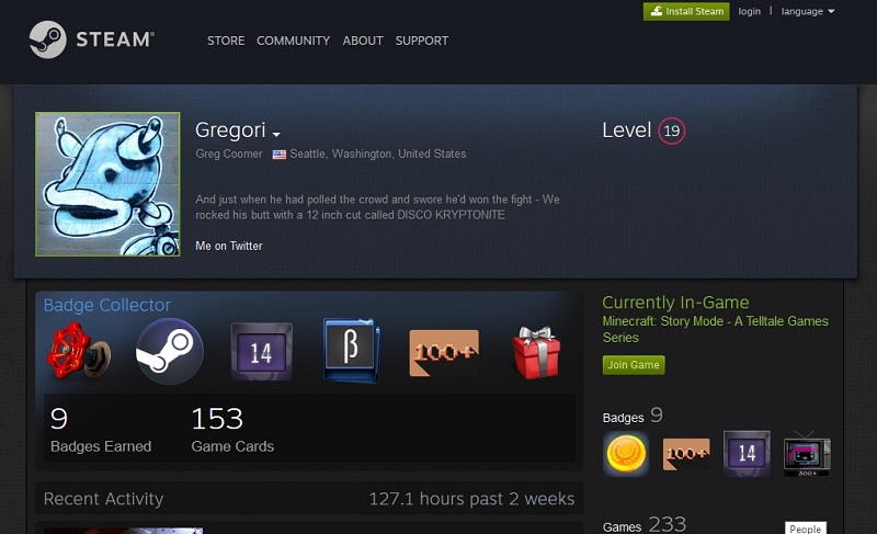 Yes, this steam account has every game