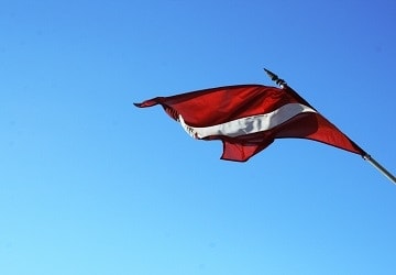 Flag of Latvia