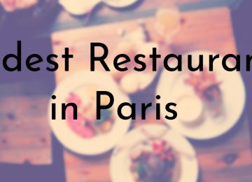 Oldest Restaurants in Paris