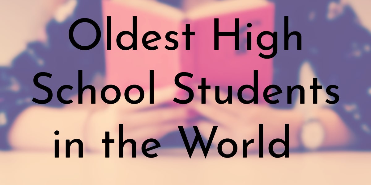 Oldest High School Students in the World