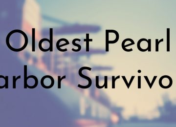 Oldest Pearl Harbor Survivors