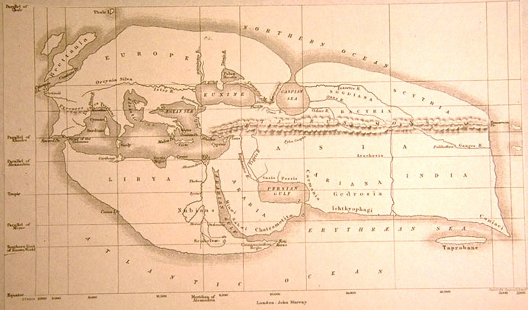 Eratosthenes' Map