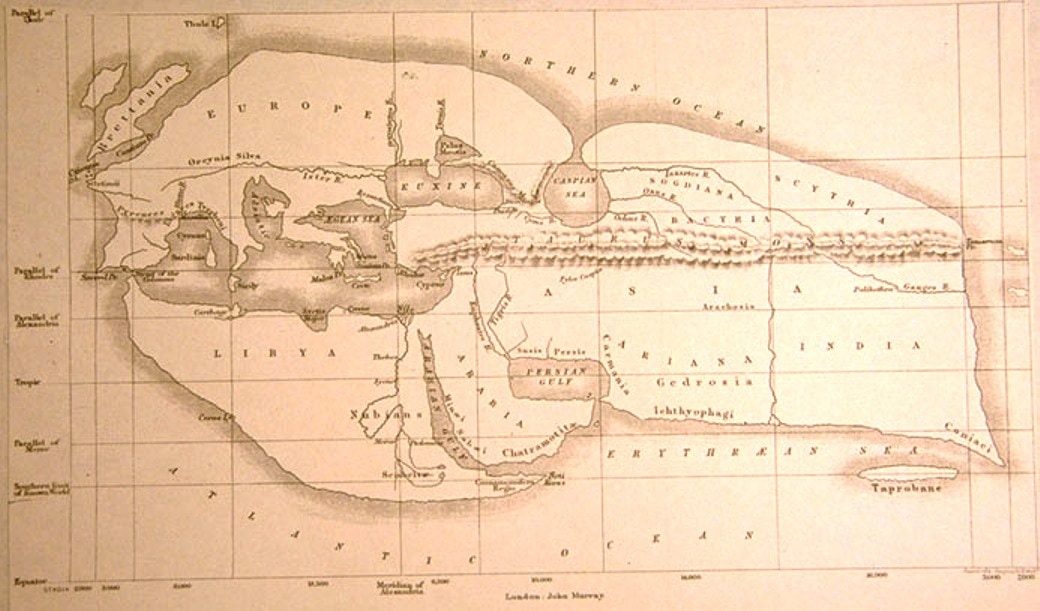 Eratosthenes' Map