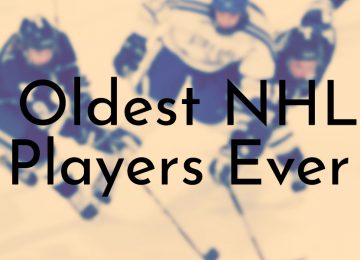 Oldest NHL Players Ever