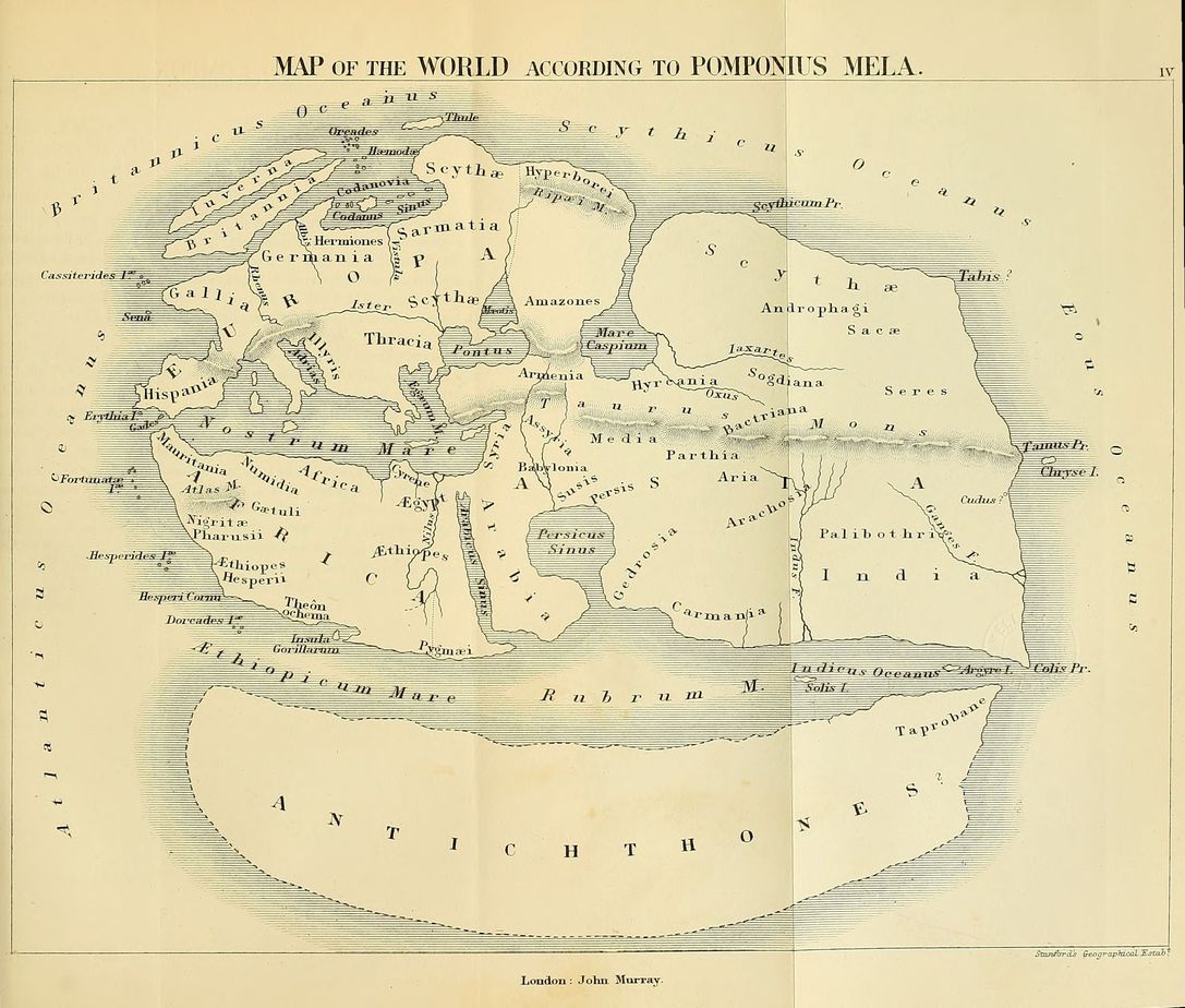 Pomponius Mela's Map