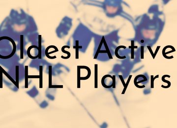 Oldest Active NHL Players