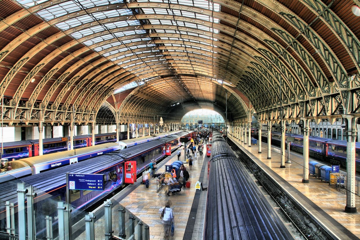 Paddington Stationاولین ایستگاه‌های راه‌آهن