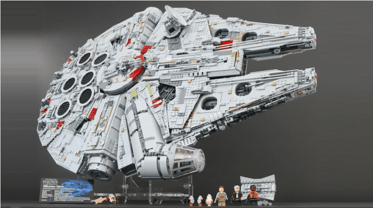 lego star wars the complete saga millennium falcon
