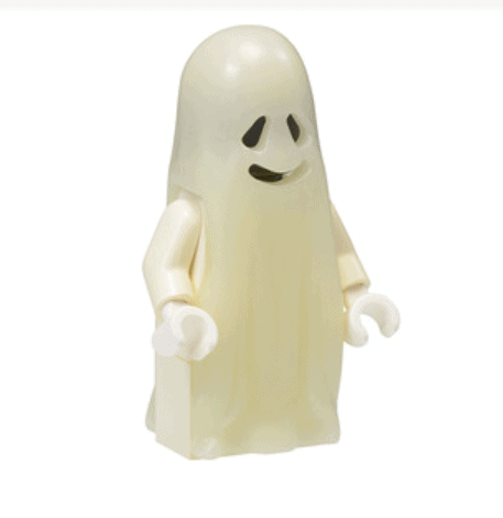 Lego Ghost Minifigure