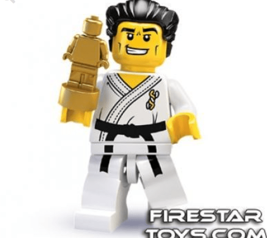 Lego Karate Master Minifigure