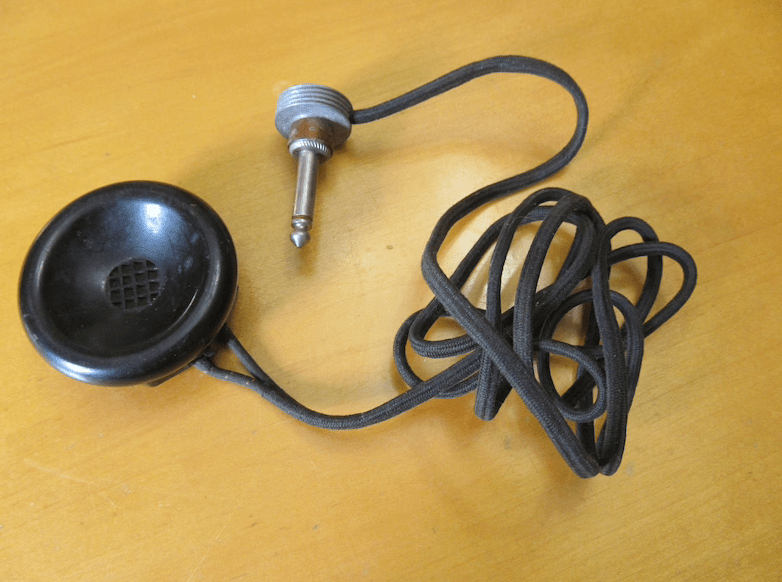 Vintage Microphone by Brush