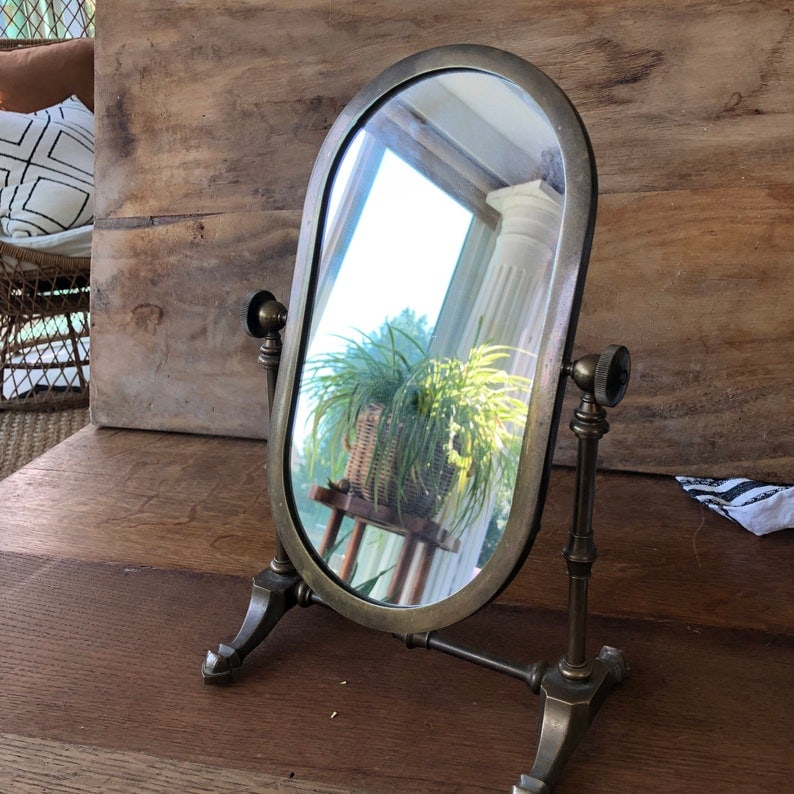 Brass Vanity Mirror