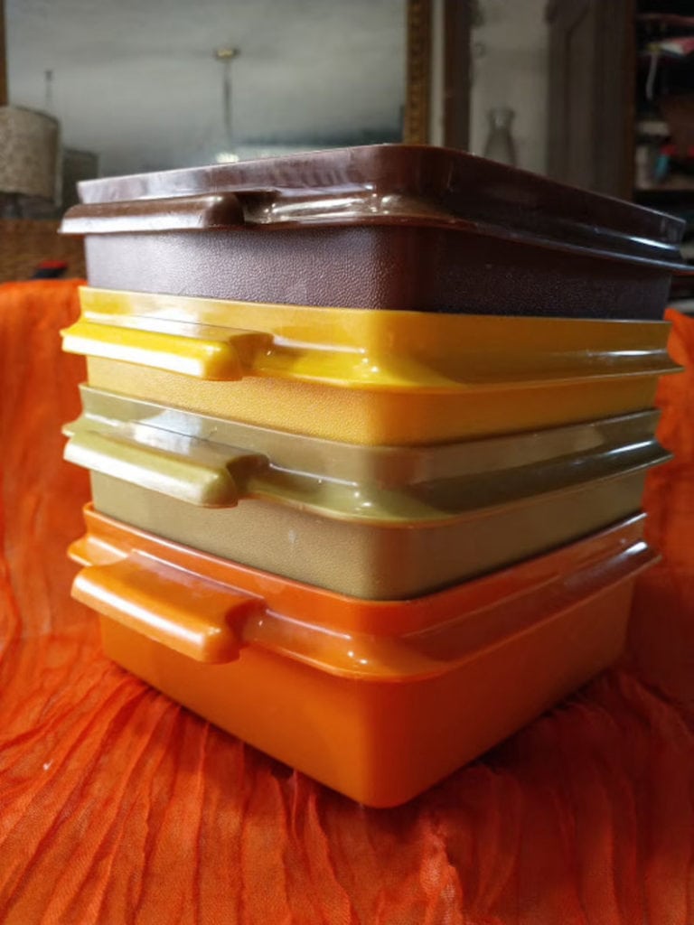 Discover a Collection of Vintage Tupperware Containers