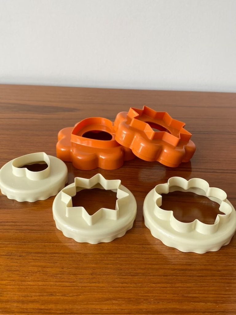 Set of Tupperware Pastry/Cookie Cutters