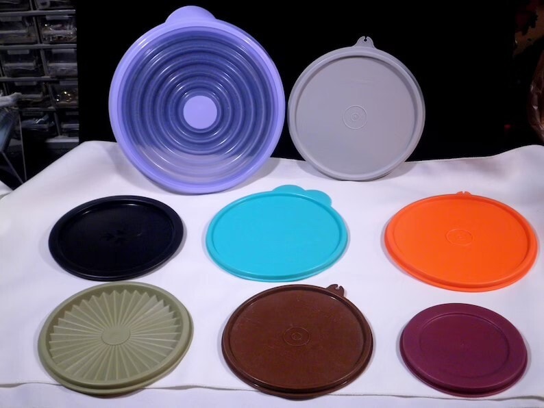 Tupperware Replacement Lids Vintage Tupperware Lids 