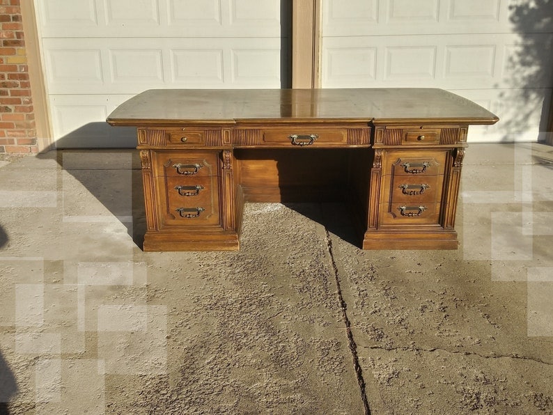 Solid Oak Desk