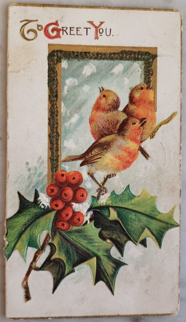 German Birds & Holly