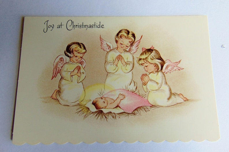 Angel Girls with Baby Jesus