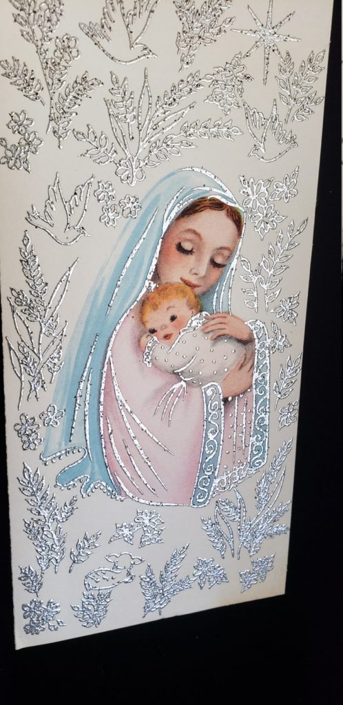Barker Cards Mary & Infant