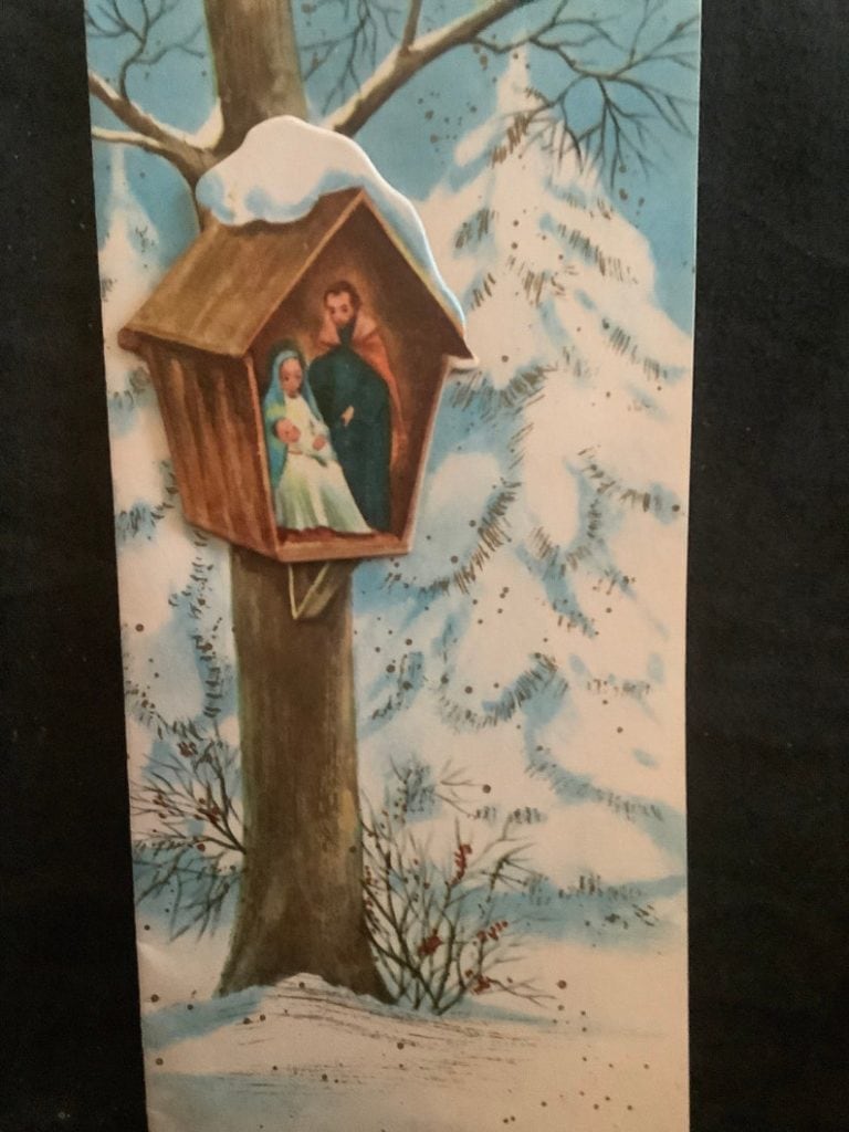Nativity Birdhouse