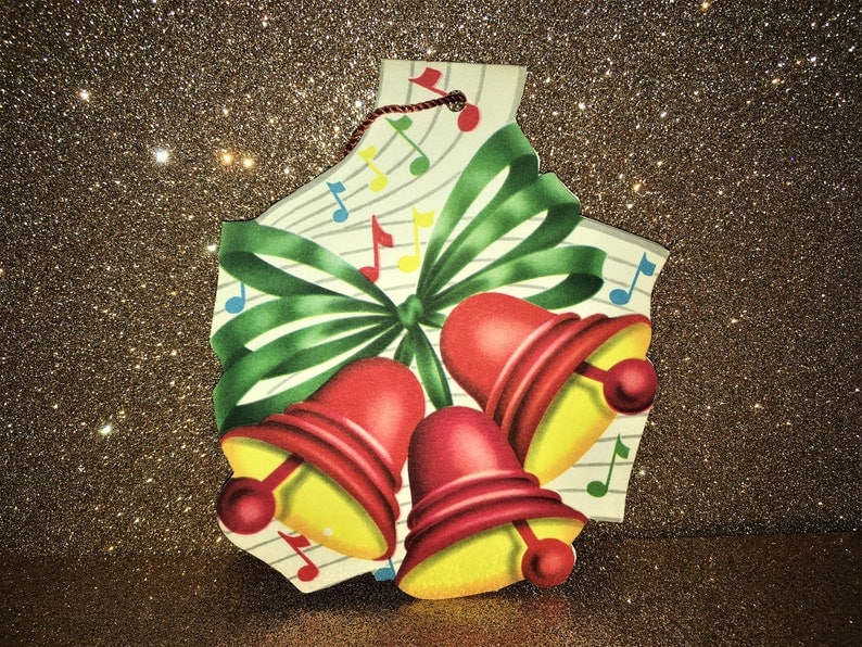 Die-cut Christmas Bells Card-Hanger