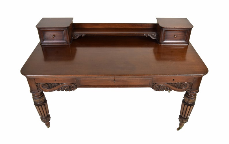 Cowan Furniture Co. Carved Mahogany