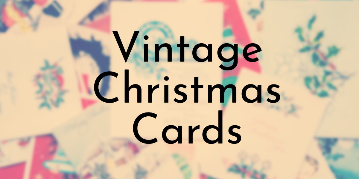 Vintage Christmas Cards