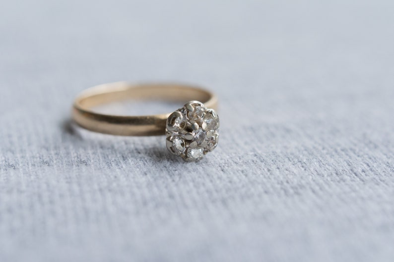 Vintage 1940s Engagement Ring | Diamond Rings | AC Silver
