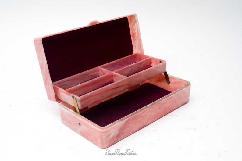 antique travel jewellery box