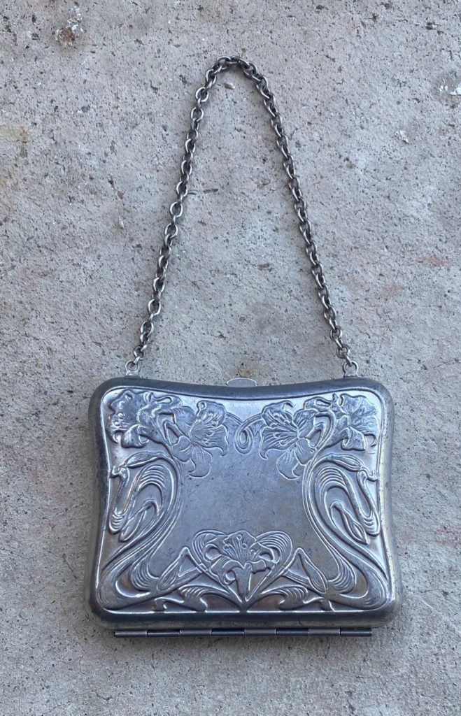 Art Nouveau Calling Card Purse