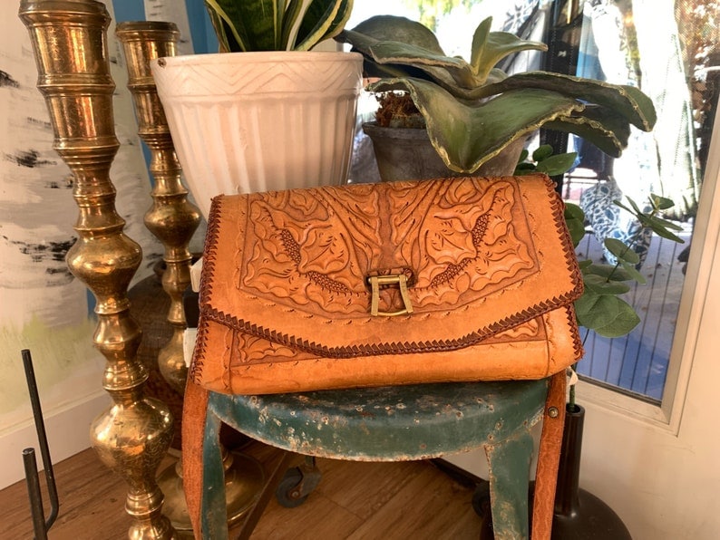 Western Tooled Leather