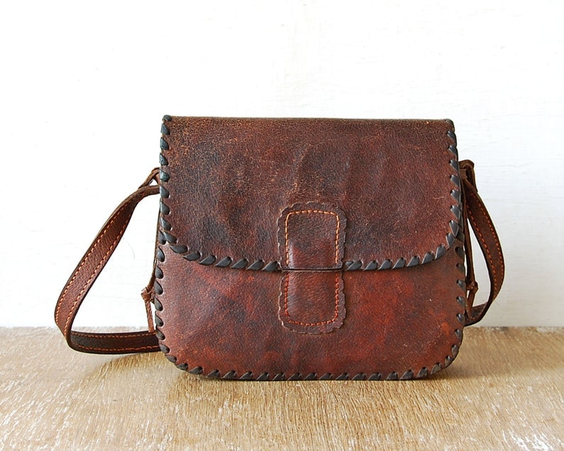 Tooled Leather Handbag