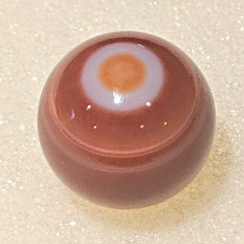 Beautiful Banded Bullseye Carnelian Agate