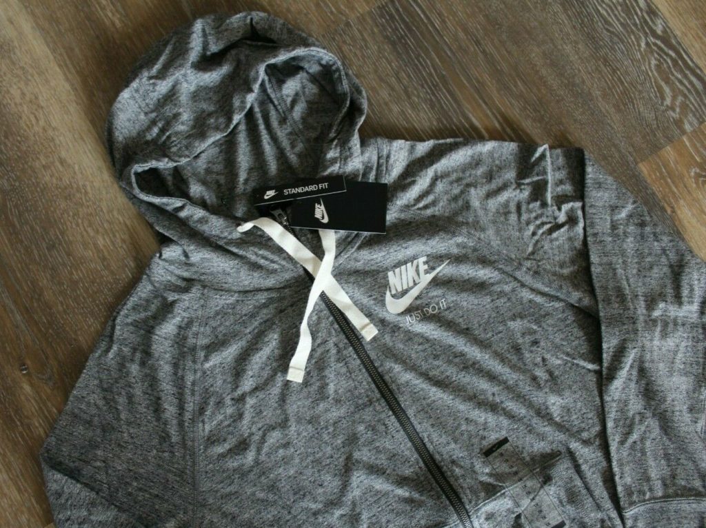 NWT NIKE Vintage Gym Women's Plus Full Zip Hoodie Sweatshirt