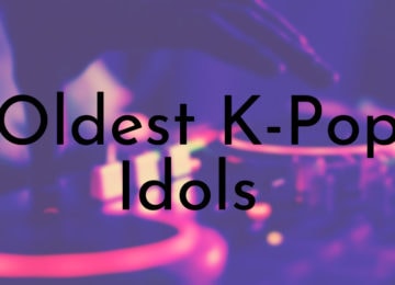 Oldest K-Pop Idols