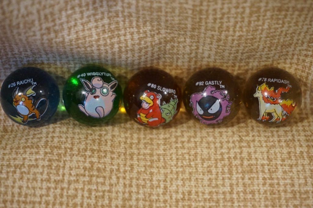 Pokemon Marbles Set