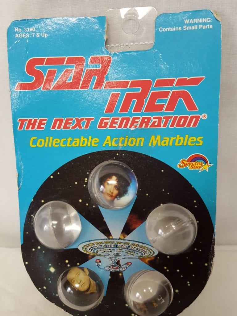 Star Trek The Next Generation Collectible Action Marbles