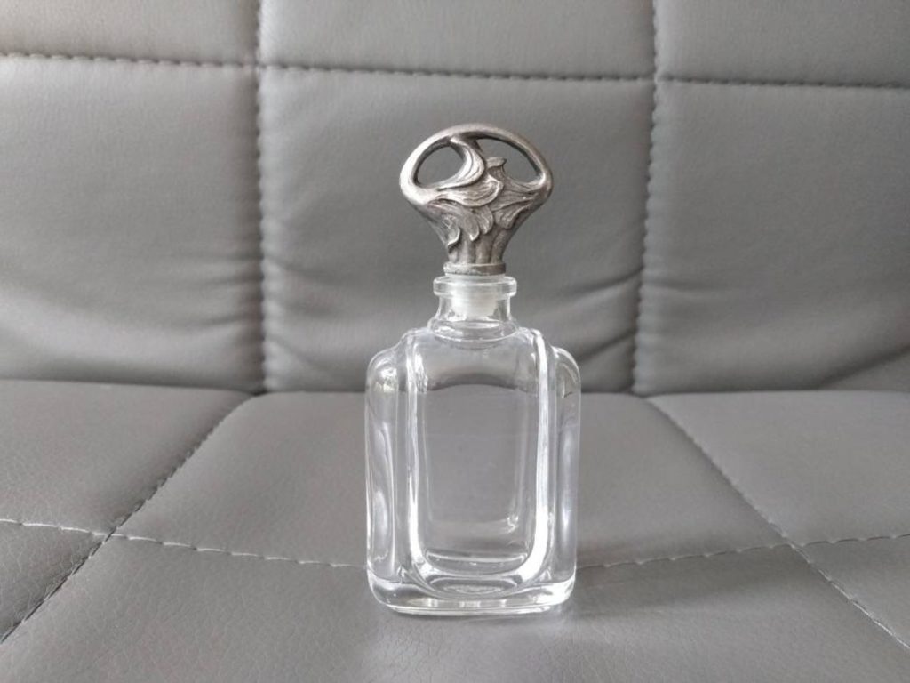 Vintage Crystal Perfume Bottle Made in France