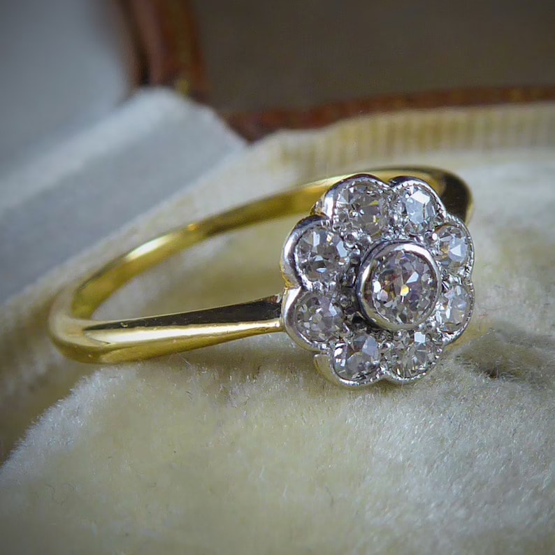 Vintage Diamond Engagement Ring