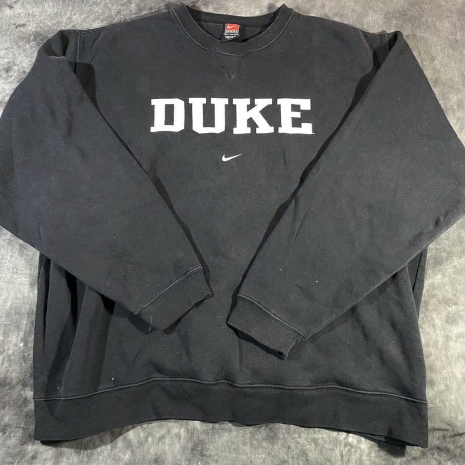 Vintage Nike Team Duke Spellout Center Swoosh