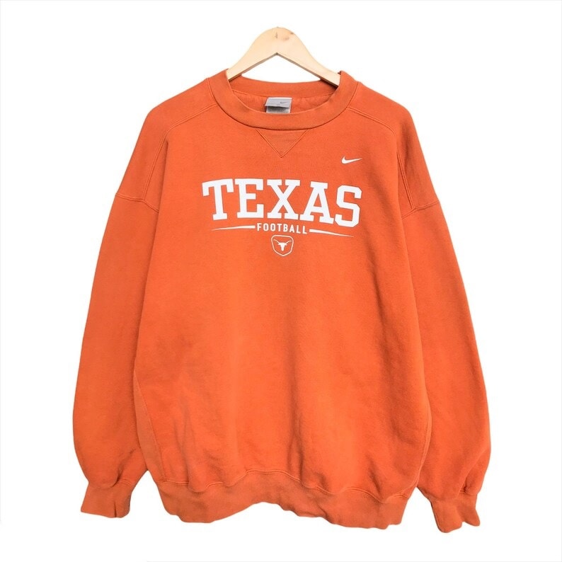 Vintage Nike Texas Football Spellout Sweatshirt