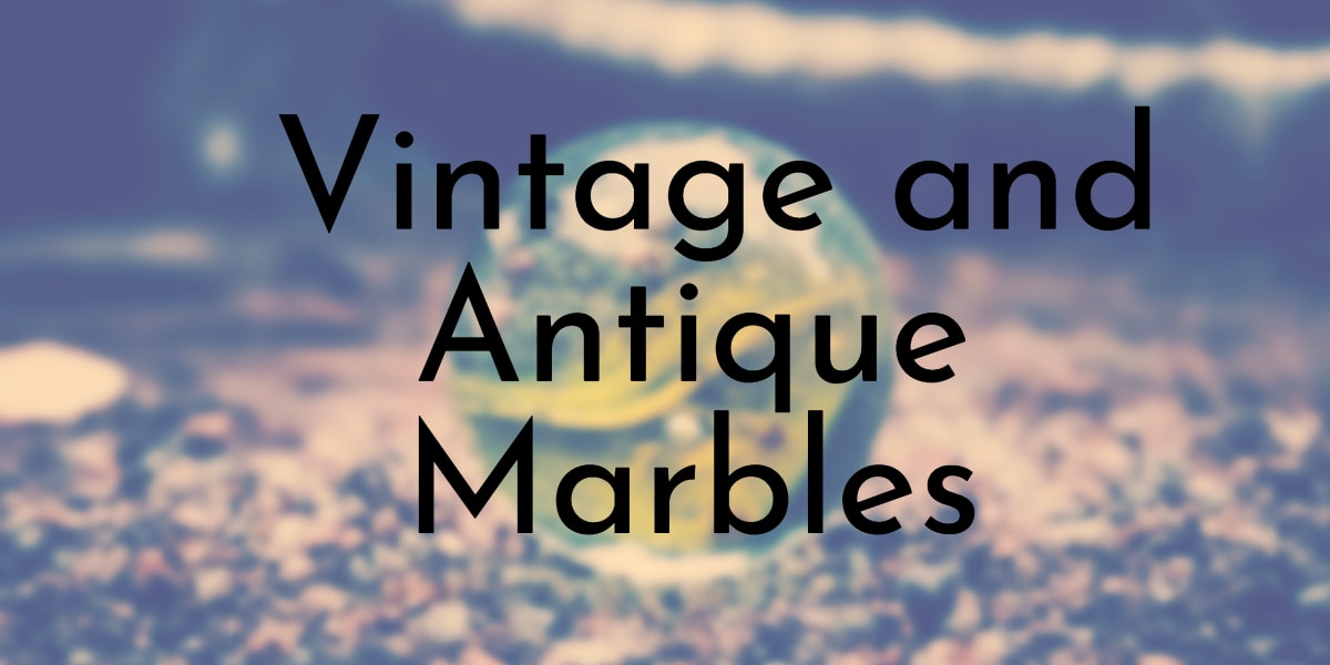 Antique Glass Swirl Marbles [Book]