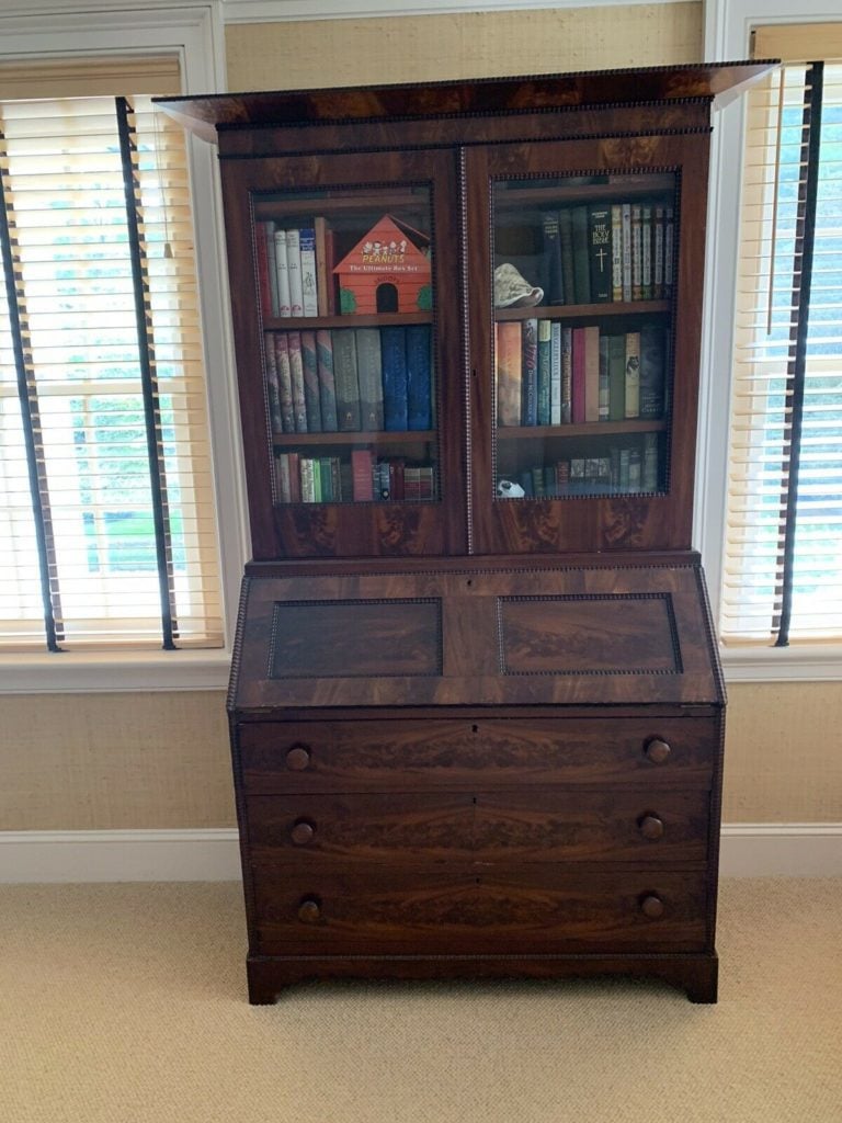 antique mahogany secretary desk