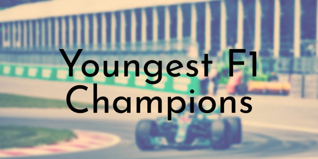 Youngest F1 Champions