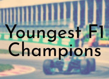 Youngest F1 Champions