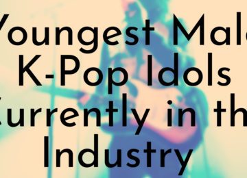 Youngest Male K-Pop Idols Currently in the Industry