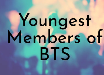 Youngest Members of BTS